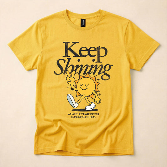 Keep Shining LGBT Pride Shirt | What They Hate In You Is Missing In Them Tee | Queer Mental Health Shirt | Gay Positivity Tee